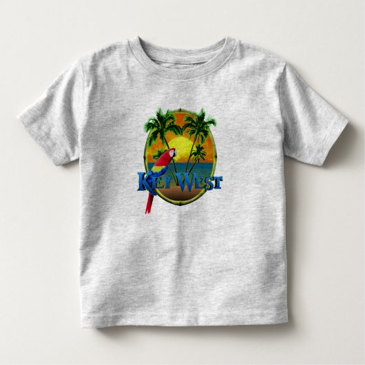 Key West-Sonnenuntergang Kleinkind T-shirt (Vorderseite)