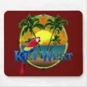 Key West-Sonnenuntergang Mousepad (Vorne)