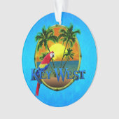 Key West-Sonnenuntergang Ornament (Vorderseite)