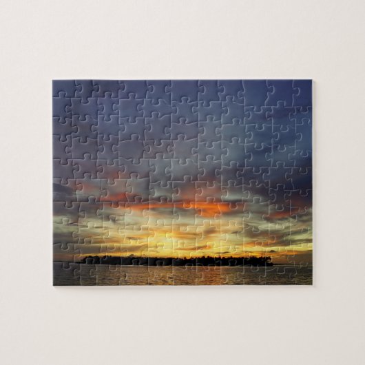 Key West-Sonnenuntergang Puzzle (Horizontal)