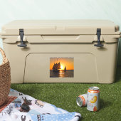 Key West, Sonnenuntergang und Segelboote, Aufkleber (Kühler)