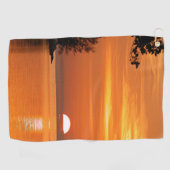 Key West, Sonnenuntergang von Florida Golfhandtuch (Horizontal)