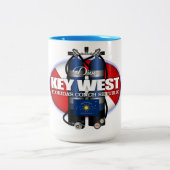 Key West (ST) Zweifarbige Tasse (Mittel)