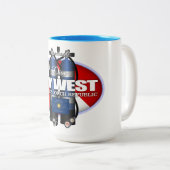 Key West (ST) Zweifarbige Tasse (VorderseiteRechts)