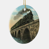 Key West Steam Locomotive Keramik Ornament (Rechts)