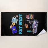 Key West Strandtuch (Vorderseite)