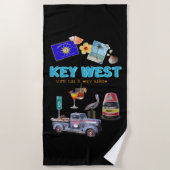 Key West Strandtuch (Vorderseite)
