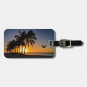 Key West Sunrise Luggage Tag Gepäckanhänger (Vorderseite horizontal)