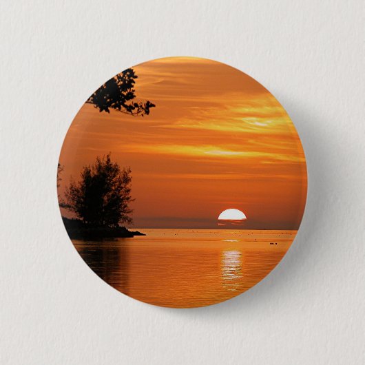 Key West Sunset Button (Vorderseite)