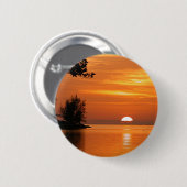 Key West Sunset Button (Vorne & Hinten)