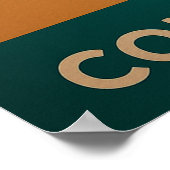 Key West Sunset - Conseil Republic Seaplane Art Poster (Ecke)