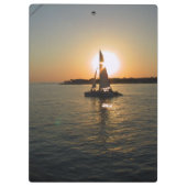 Key West Sunset Klemmbrett (Rückseite)