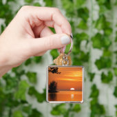 Key West Sunset, landschaftliches Foto, Schlüssela Schlüsselanhänger (Hand)