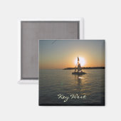 Key West Sunset Magnet (Vorderseite/Rückseite)