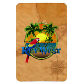Key West Sunset Magnet (Vertikal)
