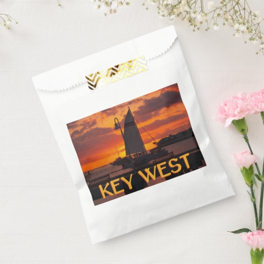Key West Sunset mit Boote Geschenktütchen (Versiegelt)