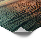 Key West Sunset Poster (Ecke)
