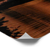 Key West Sunset Poster (Ecke)