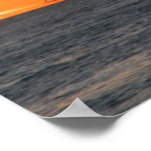 Key West Sunset Poster (Ecke)