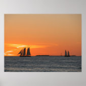 Key West Sunset Poster (Vorne)