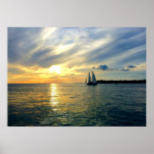 Key West Sunset Poster (Vorne)