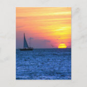 Key West Sunset Postkarte (Vorderseite)