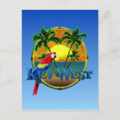 Key West Sunset Postkarte (Vorderseite)