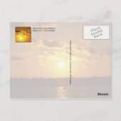 Key West Sunset Postkarte (Rückseite)