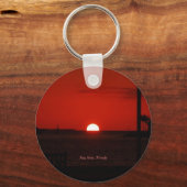 Key West Sunset Schlüsselanhänger (Vorderseite)