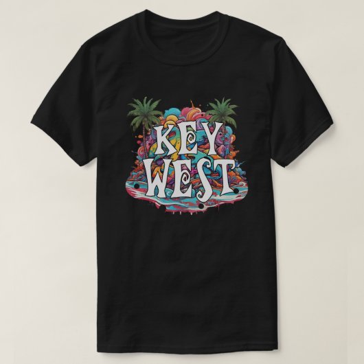Key West T - Shirt KW-0001 Direkt zum Bekleidungsd (Design vorne)