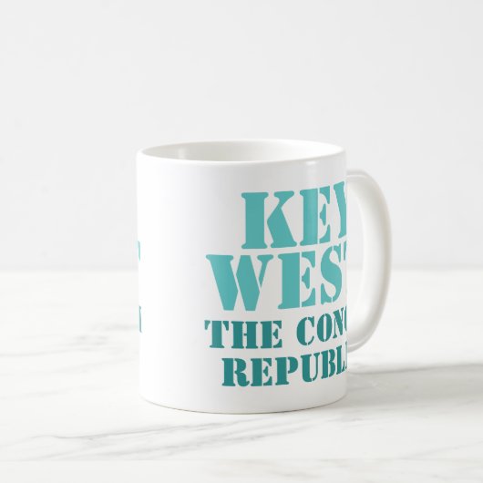 KEY WEST Tasse (VorderseiteRechts)