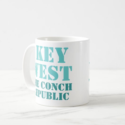 KEY WEST Tasse (Vorderseite Links)