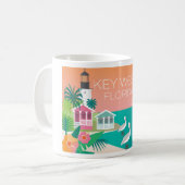 Key West-Tasse Kaffeetasse (Vorderseite Links)
