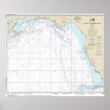 Key West to Mississippi River Nautical Chart