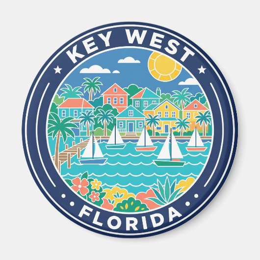 Key West USA Magnet (Vorne)