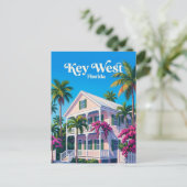 Key West USA Postkarte (Stehend Vorderseite)