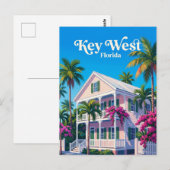 Key West USA Postkarte (Vorne/Hinten)