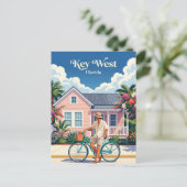 Key West USA Postkarte (Stehend Vorderseite)