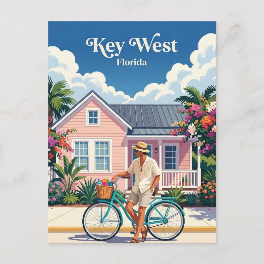 Key West USA Postkarte (Vorderseite)