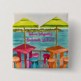Key West Vibes Bachelorette Wochenende Button