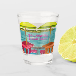 Key West Vibes Bachelorette Wochenende Schnapsglas