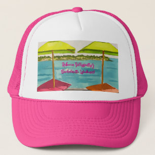 Key West Vibes Bachelorette Wochenende Truckerkappe