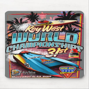 Key West-Weltchampions-Mausunterlage 2011 Mousepad