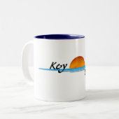 Key West Zweifarbige Tasse (Vorderseite Links)