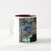 Key West Zweifarbige Tasse (Vorderseite Links)
