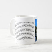 Key- Westleuchtturm, Florida-Tasse Kaffeetasse (Vorderseite Links)
