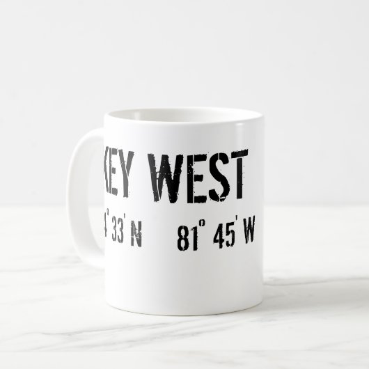 Key- WestTassen Kaffeetasse (Vorderseite Links)