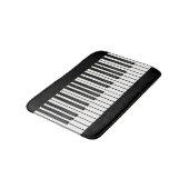 Keyboard Bathmat Badematte (Schrägansicht)
