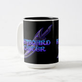 Keyboard Caster MMORPG-Tasse Zweifarbige Tasse (Vorderseite Links)