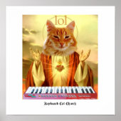 Keyboard Cat Church Poster (Vorne)